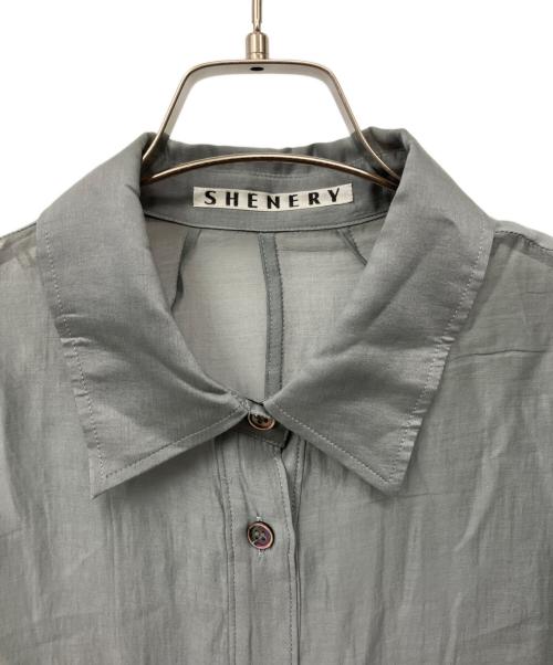 SHENERY（シーナリー）SHENERY (シーナリー) 長袖シャツ ダークグリーン サイズ:Fの古着・服飾アイテム