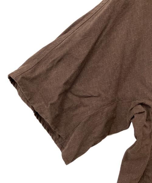 Spick and Span（スピック＆スパン）Spick and Span (スピック＆スパン) 半袖カットソー ブラウン サイズ:Fの古着・服飾アイテム