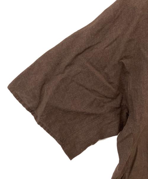 Spick and Span（スピック＆スパン）Spick and Span (スピック＆スパン) 半袖カットソー ブラウン サイズ:Fの古着・服飾アイテム