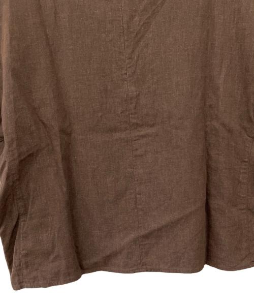 Spick and Span（スピック＆スパン）Spick and Span (スピック＆スパン) 半袖カットソー ブラウン サイズ:Fの古着・服飾アイテム