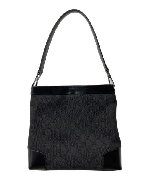 GUCCI（グッチ）GUCCI (グッチ) ワンショルダーバッグ ブラックの古着・服飾アイテム