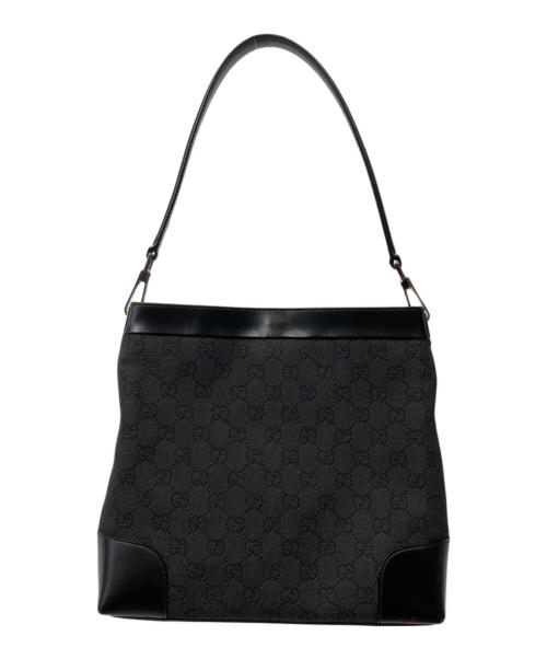 GUCCI（グッチ）GUCCI (グッチ) ワンショルダーバッグ ブラックの古着・服飾アイテム