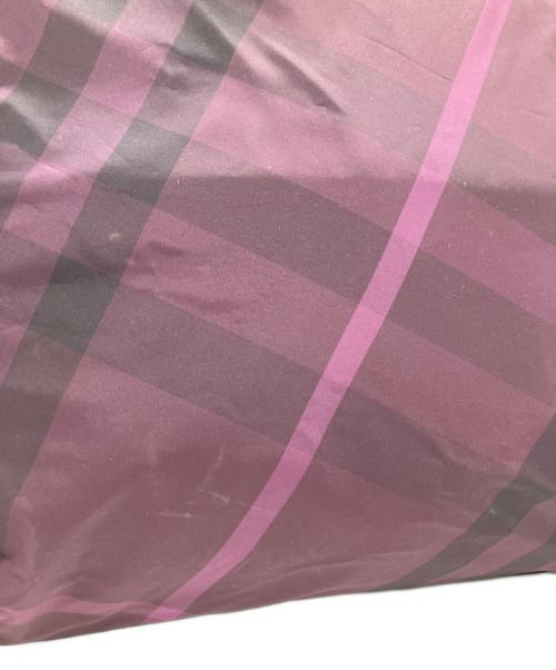 BURBERRY（バーバリー）BURBERRY (バーバリー) トートバッグ パープルの古着・服飾アイテム