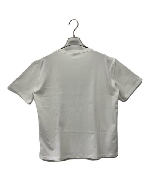 23区（ニジュウサンク）23区 (ニジュウサンク) 半袖Tシャツ ホワイト サイズ:38の古着・服飾アイテム