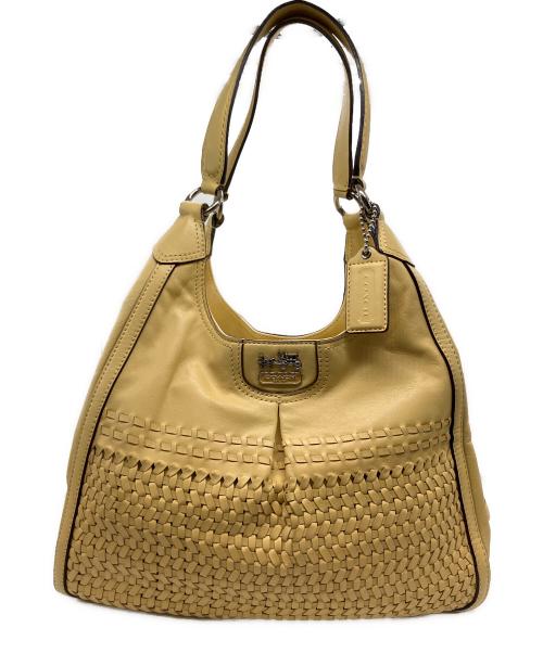 COACH（コーチ）COACH (コーチ) ショルダーバッグ イエローの古着・服飾アイテム