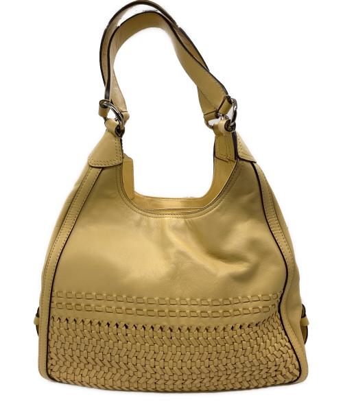 COACH（コーチ）COACH (コーチ) ショルダーバッグ イエローの古着・服飾アイテム