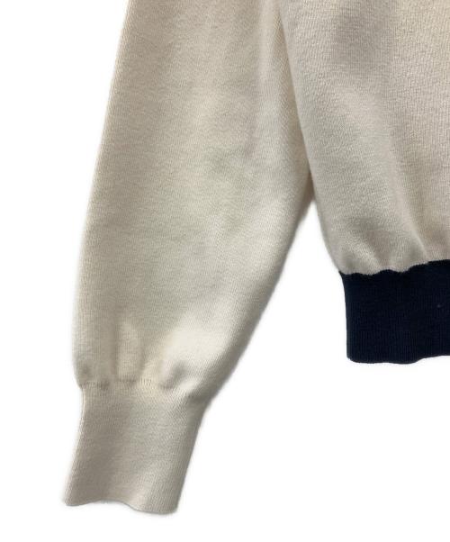 CABAN（キャバン）CABaN (キャバン) 厚手ニット ホワイト サイズ:Fの古着・服飾アイテム