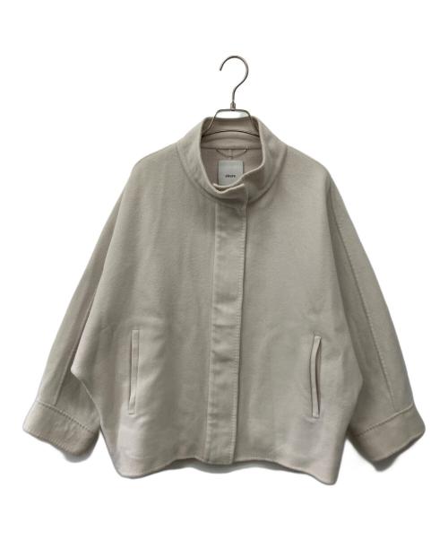 ebure（エブール）EBURE (エブール) ブルゾン アイボリー サイズ:36の古着・服飾アイテム