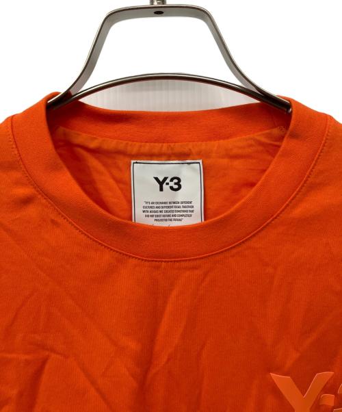 Y-3（ワイスリー）Y-3 (ワイスリー) ロングスリーブTシャツ オレンジ サイズ:Mの古着・服飾アイテム