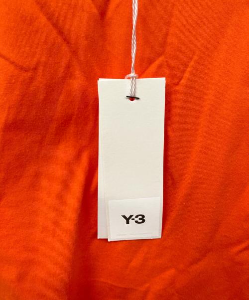Y-3（ワイスリー）Y-3 (ワイスリー) ロングスリーブTシャツ オレンジ サイズ:Mの古着・服飾アイテム