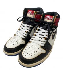 NIKE×FRAGMENT×UNION（ナイキ×フラッグメント×ユニオン）の古着「ハイカットスニーカー」｜ホワイト×ブラック