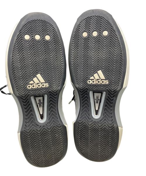 adidas（アディダス）adidas (アディダス) ローカットスニーカー ブラック×ホワイト サイズ:27.5cmの古着・服飾アイテム