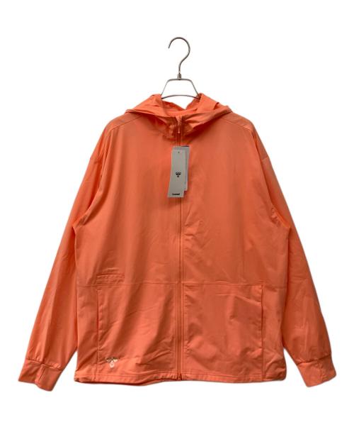 hummel（ヒュンメル）hummel (ヒュンメル) パーカー オレンジ サイズ:Lの古着・服飾アイテム