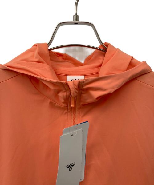 hummel（ヒュンメル）hummel (ヒュンメル) パーカー オレンジ サイズ:Lの古着・服飾アイテム
