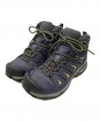 SALOMONサロモン）の古着「トレッキングシューズ」｜ネイビー