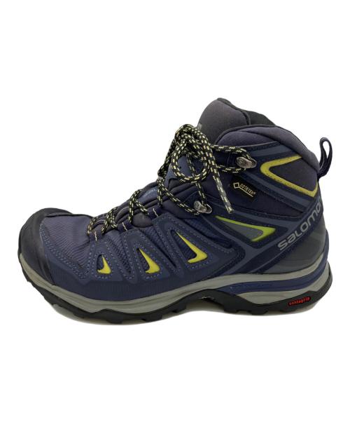 SALOMON（サロモン）SALOMON (サロモン) トレッキングシューズ ネイビー サイズ:23の古着・服飾アイテム