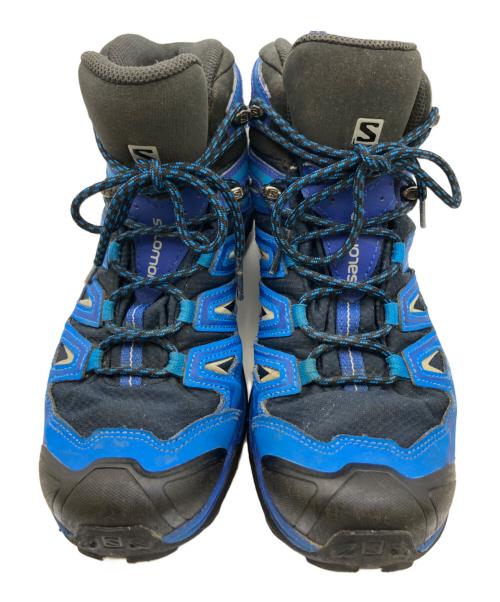 SALOMON（サロモン）SALOMON (サロモン) トレッキングシューズ ブルー サイズ:26の古着・服飾アイテム