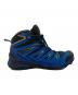 中古・古着 SALOMON (サロモン) トレッキングシューズ ブルー サイズ:26：10000円
