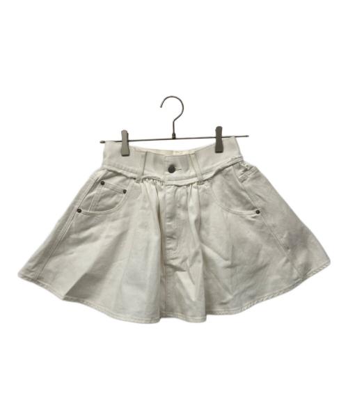 THE TOE（ザ・トゥー）THE TOE (ザ・トゥー) ミニスカート アイボリー サイズ:Sの古着・服飾アイテム