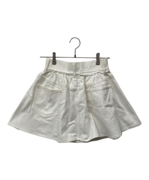 THE TOE（ザ・トゥー）THE TOE (ザ・トゥー) ミニスカート アイボリー サイズ:Sの古着・服飾アイテム