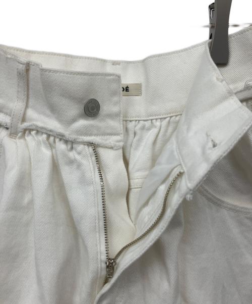 THE TOE（ザ・トゥー）THE TOE (ザ・トゥー) ミニスカート アイボリー サイズ:Sの古着・服飾アイテム
