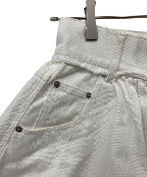 THE TOE（ザ・トゥー）THE TOE (ザ・トゥー) ミニスカート アイボリー サイズ:Sの古着・服飾アイテム