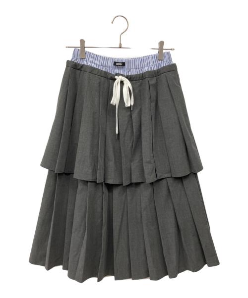 SORIN（ソリン）SORIN (ソリン) ロングスカート グレー サイズ:38の古着・服飾アイテム