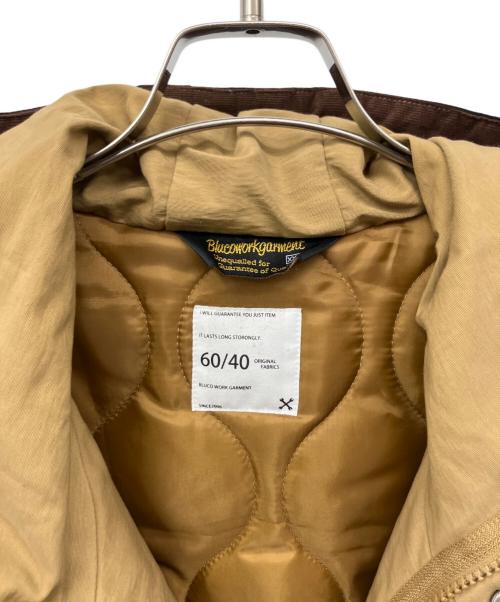 BLUCO WORK GARMENT（ブルコ ワーク ガーメント）BLUCO WORK GARMENT (ブルコ ワーク ガーメント) 中綿ジャケット ベージュ サイズ:XXLの古着・服飾アイテム