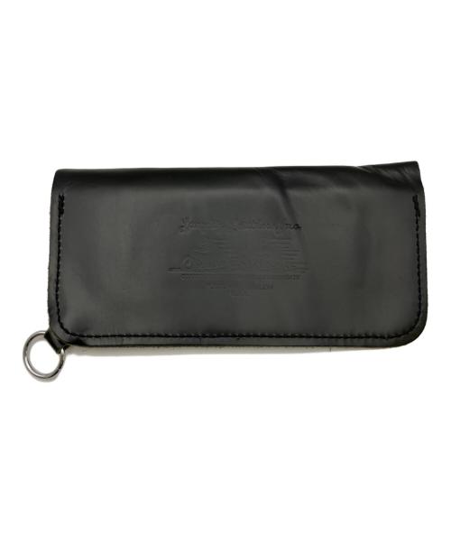 Langlitz Leathers（ラングリッツレザー）Langlitz Leathers (ラングリッツレザー) 長財布 ブラックの古着・服飾アイテム