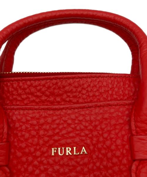 FURLA（フルラ）FURLA (フルラ) 2WAYバッグ レッドの古着・服飾アイテム