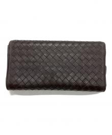 BOTTEGA VENETA（ボッテガベネタ）の古着「長財布」｜ブラウン