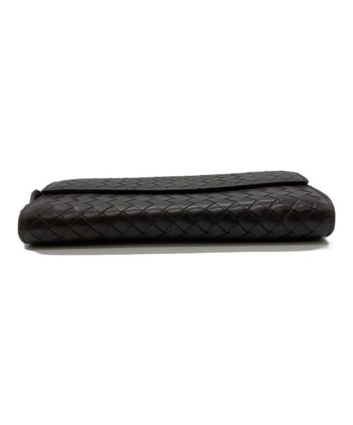 BOTTEGA VENETA（ボッテガベネタ）BOTTEGA VENETA (ボッテガベネタ) 長財布 ブラウンの古着・服飾アイテム
