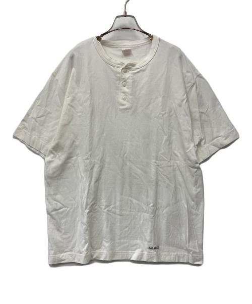 Healthknit（ヘルスニット）Healthknit (ヘルスニット) WACKO MARIA (ワコマリア) 半袖カットソー ホワイト サイズ:Lの古着・服飾アイテム