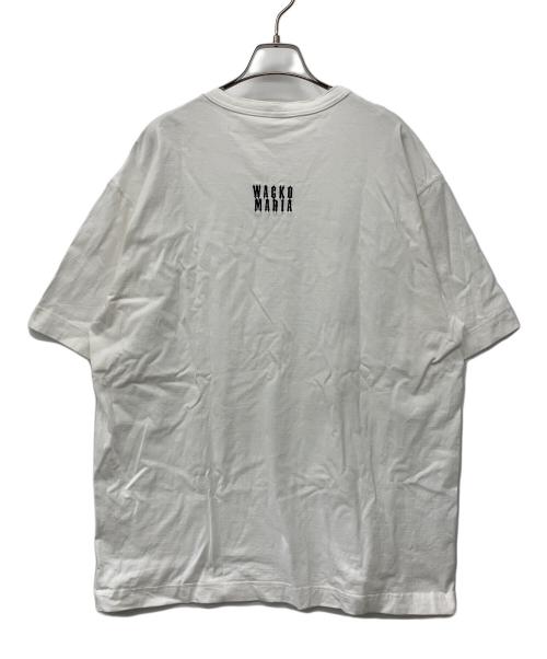 Healthknit（ヘルスニット）Healthknit (ヘルスニット) WACKO MARIA (ワコマリア) 半袖カットソー ホワイト サイズ:Lの古着・服飾アイテム