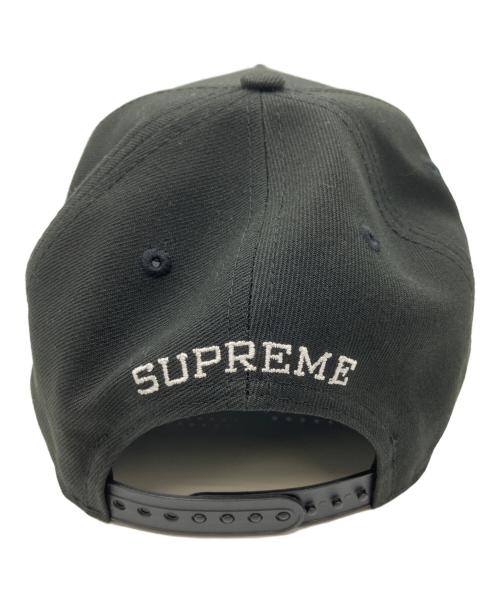 New Era（ニューエラ）New Era (ニューエラ) Supreme (シュプリーム) キャップ ブラックの古着・服飾アイテム