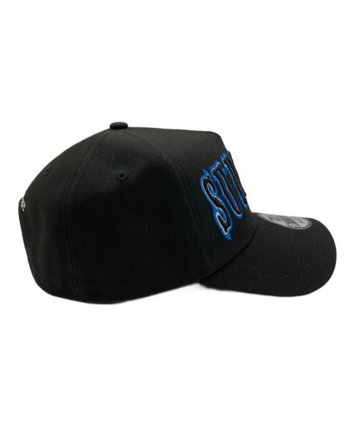 New Era（ニューエラ）New Era (ニューエラ) Supreme (シュプリーム) キャップ ブラックの古着・服飾アイテム