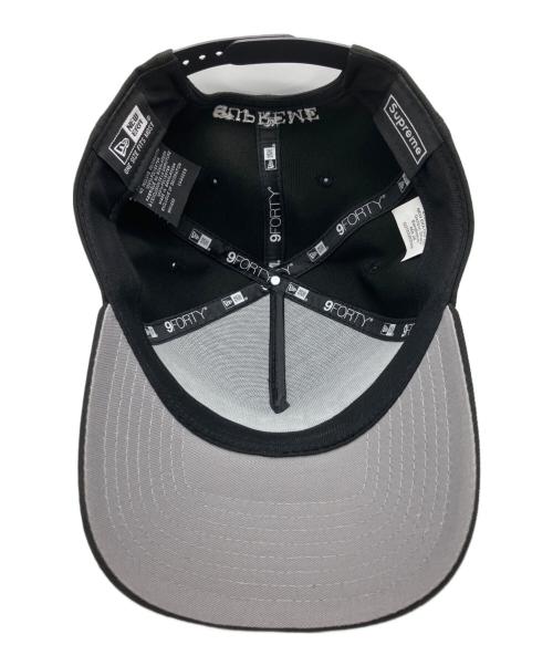 New Era（ニューエラ）New Era (ニューエラ) Supreme (シュプリーム) キャップ ブラックの古着・服飾アイテム
