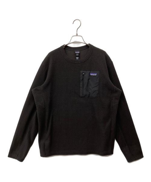 Patagonia（パタゴニア）Patagonia (パタゴニア) R1 Air Crew Sweat ブラウン サイズ:Lの古着・服飾アイテム