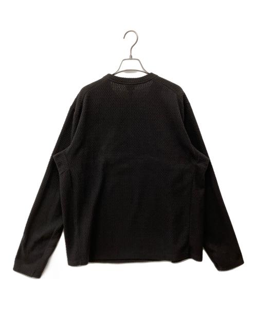 Patagonia（パタゴニア）Patagonia (パタゴニア) R1 Air Crew Sweat ブラウン サイズ:Lの古着・服飾アイテム
