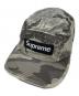 Supreme（シュプリーム）の古着「キャップ」｜グレー×ホワイト