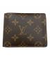 LOUIS VUITTON（ルイ ヴィトン）の古着「2つ折り財布」｜ブラウン