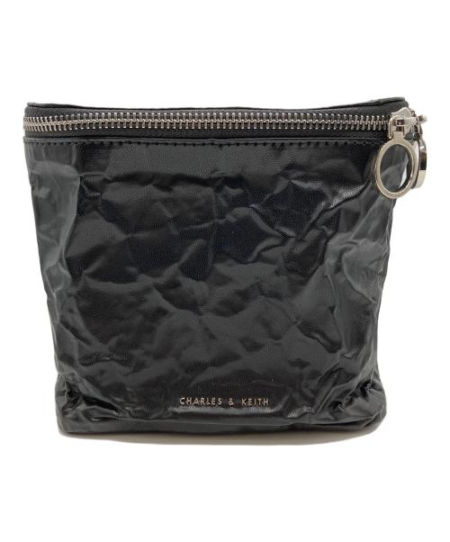 CHARLES & KEITH（チャールズアンドキース）CHARLES & KEITH (チャールズアンドキース) ショルダーバッグ ブラックの古着・服飾アイテム