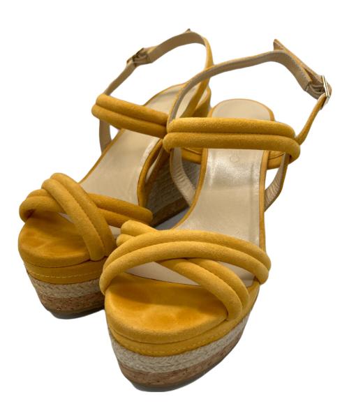 JIMMY CHOO（ジミーチュウ）JIMMY CHOO (ジミーチュウ) サンダル イエロー サイズ:36の古着・服飾アイテム