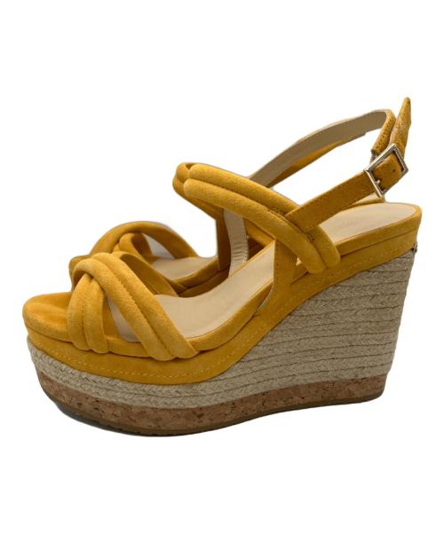 JIMMY CHOO（ジミーチュウ）JIMMY CHOO (ジミーチュウ) サンダル イエロー サイズ:36の古着・服飾アイテム