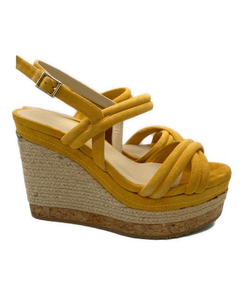 JIMMY CHOO（ジミーチュウ）JIMMY CHOO (ジミーチュウ) サンダル イエロー サイズ:36の古着・服飾アイテム
