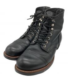 RED WING（レッドウィング）の古着「エンジニアブーツ」｜ブラック