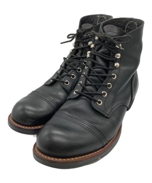 RED WING（レッドウィング）RED WING (レッドウィング) エンジニアブーツ ブラック サイズ:25.5の古着・服飾アイテム