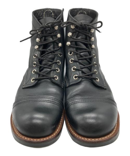 RED WING（レッドウィング）RED WING (レッドウィング) エンジニアブーツ ブラック サイズ:25.5の古着・服飾アイテム