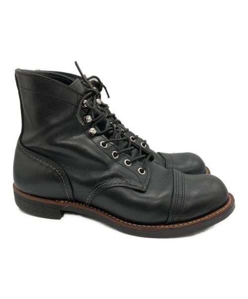 RED WING（レッドウィング）RED WING (レッドウィング) エンジニアブーツ ブラック サイズ:25.5の古着・服飾アイテム