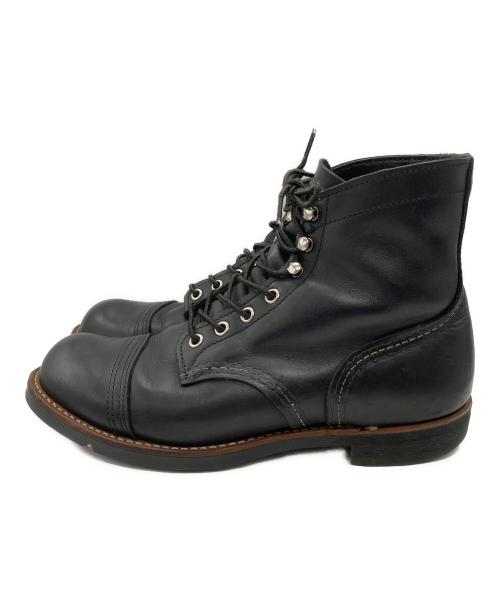 RED WING（レッドウィング）RED WING (レッドウィング) エンジニアブーツ ブラック サイズ:25.5の古着・服飾アイテム